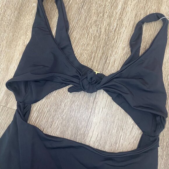 Womens NWT Swim by Lioness Pacsun Black One Piece Swimsuit - L - Picture 3 of 11